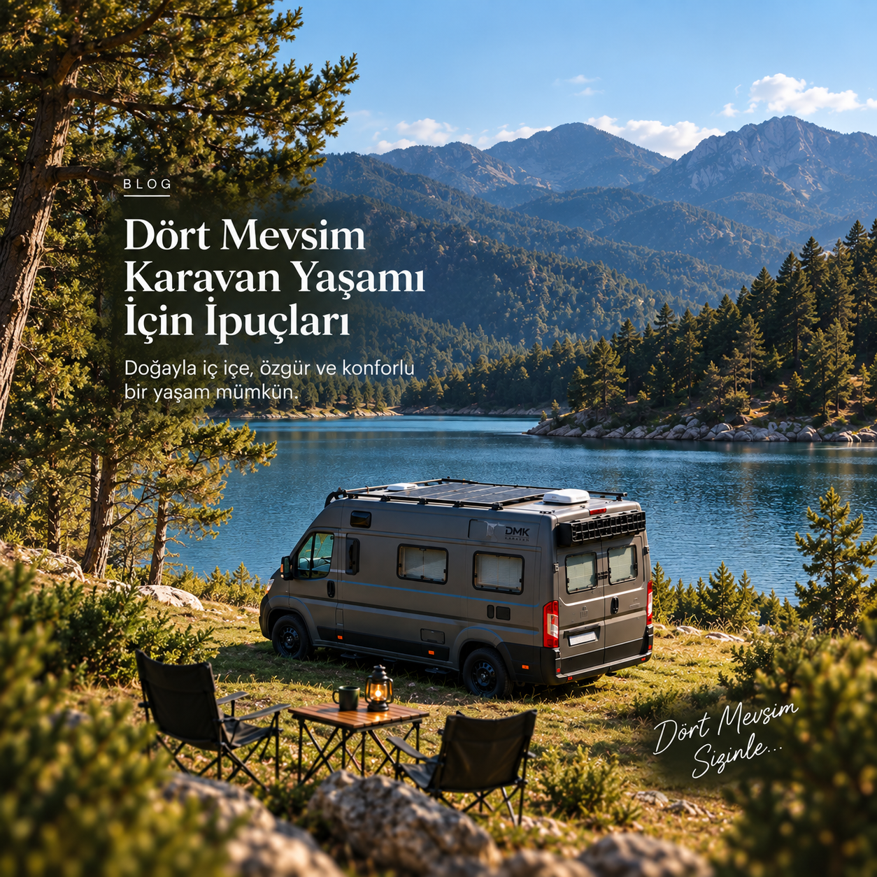 Dört Mevsim Karavan Yaşamı İçin İpuçları